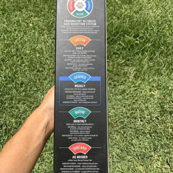 FURminator Undercoat DeShedding Tool - Large Dog, Short Hair Pet Brush for Dogs - Picture 5 of 6